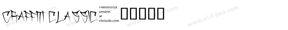 Graffiti Classic字体转换